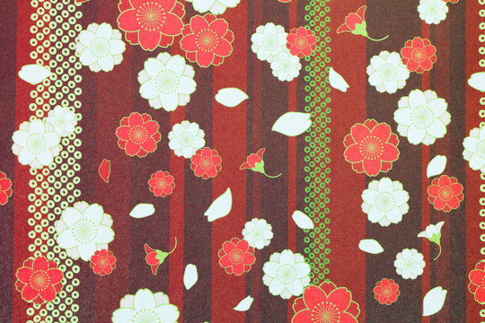 Pattern on the wrapper of the Japanese.