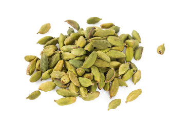 cardamom isolated on white