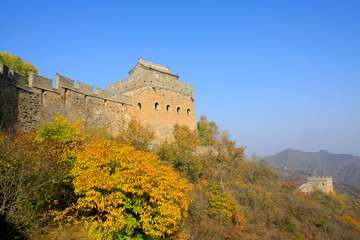 Fototapeta premium Jinshanling Great Wall scenery, China