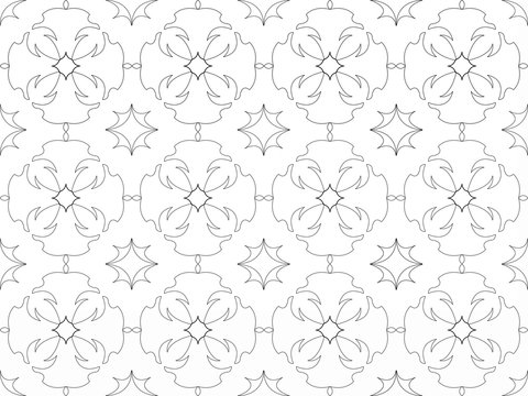 vector background  flower decorative pattern 