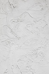 白の漆喰壁