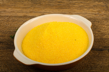 Raw polenta