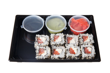 Bento lunchbox Japanese style quick meal