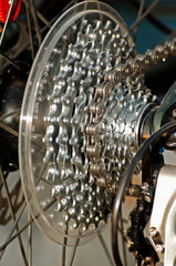 Bicycle cog wheel and gears
