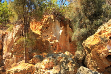 Geological formations in Australia