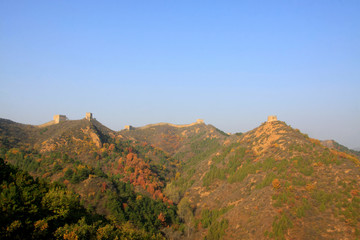 Fototapeta premium Jinshanling Great Wall scenery, China