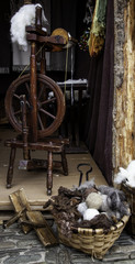Tools for making wool