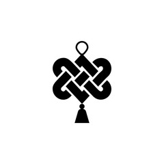 New year, China, knot icon can be used for web, logo, mobile app, UI, UX