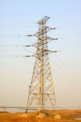 high voltage electric power steel tube tower