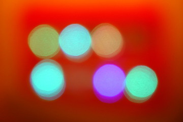 Color Abstract Blurred red backgrounds bokeh lighting