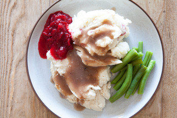 Turkey and Mashed Potatoes Dinner