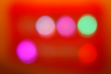 Color Abstract Blurred red backgrounds bokeh lighting