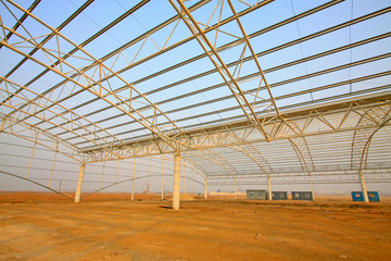 Fototapeta premium steel structure landscape