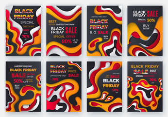 Black Friday Special Offer Limited Time Vector