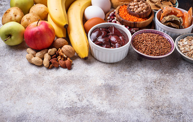 Healthy product sources of iron