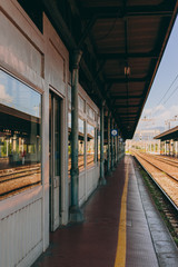 Modern railway station