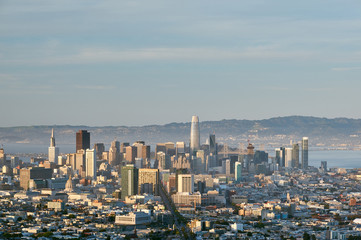San Francisco skyline, California