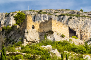 Château-fort de Fontaine de Vaucluse, France 