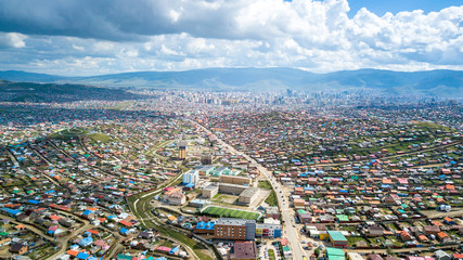Ger district aerial