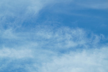 Blue sky clouds