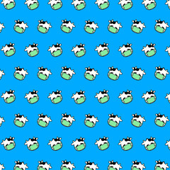 Cow - emoji pattern 67