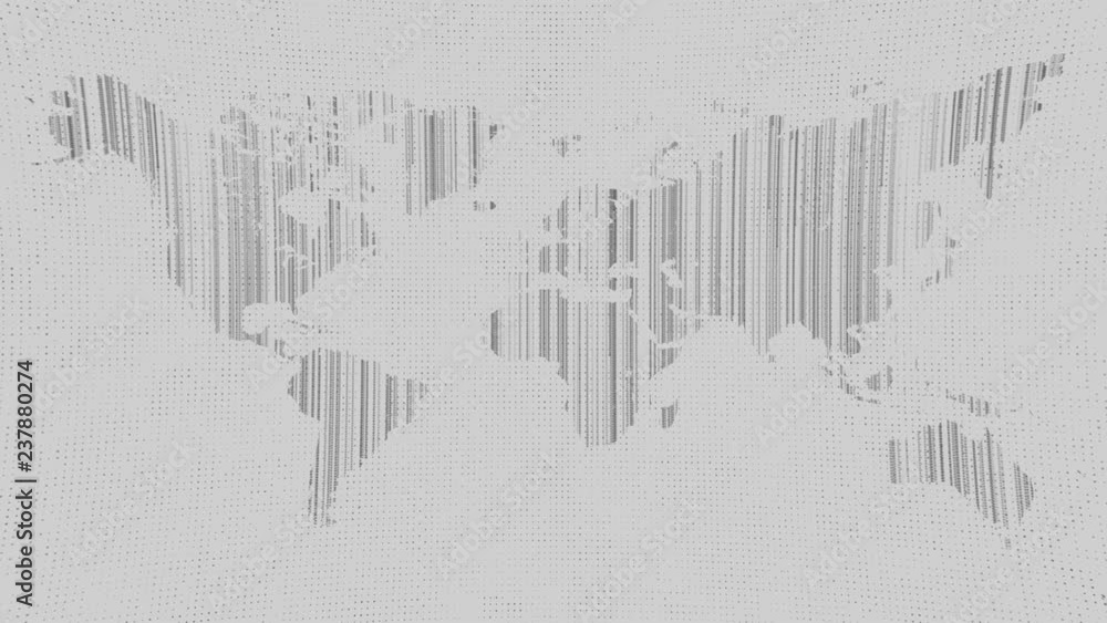 Poster global technology world map, flat earth, globe worldmap icon, 3d rendering backgroung