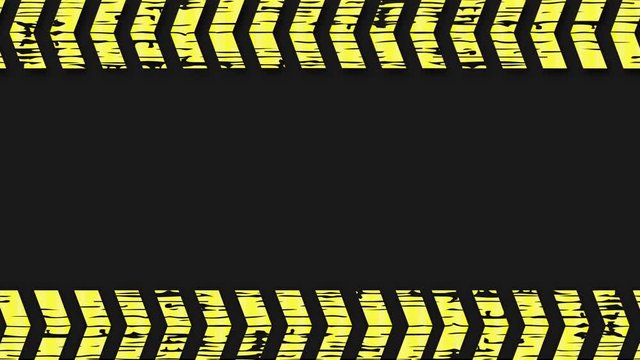 caution warning under construction police risk tape background