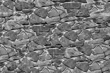 gray stone background texture uneven weathered base hard substrate design geological lot of cobblestone