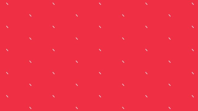 Motion graphic background with Christmas Tree Pattern. Flat style design.