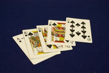ポーカーとマット