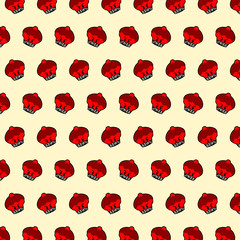 Cupcake - emoji pattern 66