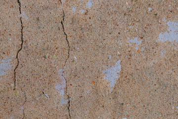 Abstract texture of an old multicolored cement wall for interior design. Copy space to add text.