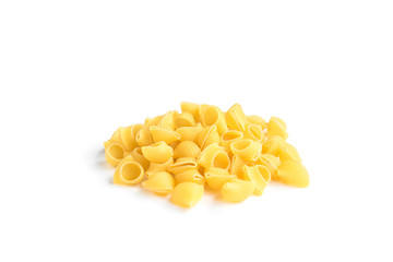 Pasta isolated on white background