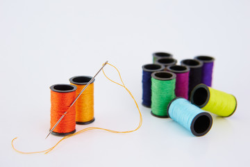 a spool of threads
