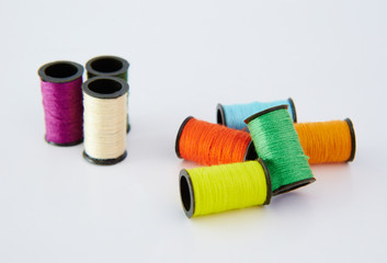 a spool of threads