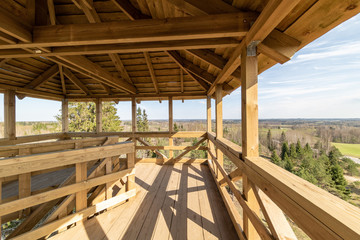 old wooden countryside house architecture details
