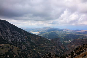 The mountains landscape