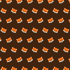 Fox - emoji pattern 44