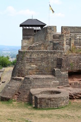 Burgruine Teufelsburg im Saarland