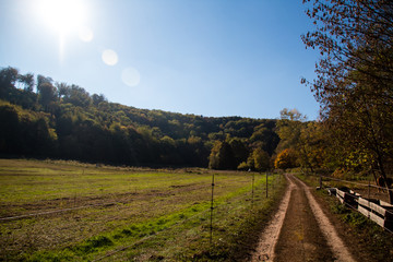 Verbindungsfeld Saarbrücken mit Spicherer Höhe Frankreich