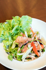 spicy pork salad