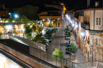 Toulouse france evening city