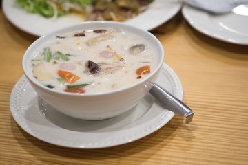 Thai food (Tom Kha Kai)