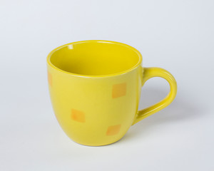 yellow cup