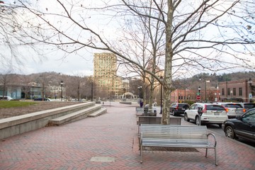 Asheville en el Invierno