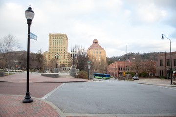 Asheville en el Invierno