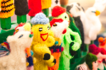 Funny finger puppets