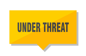 under threat price tag