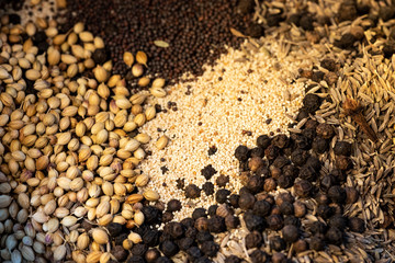 Assorted whole spices