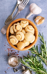 Fototapeta premium champignons